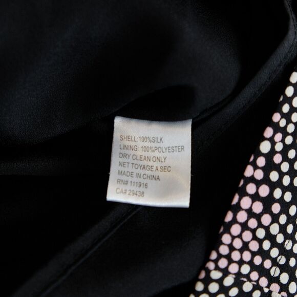 Yumi Kim Revolve‎ 100% Silk Mini Dress Long Sleeve Faux Wrap Sz XS - Picture 6 of 10